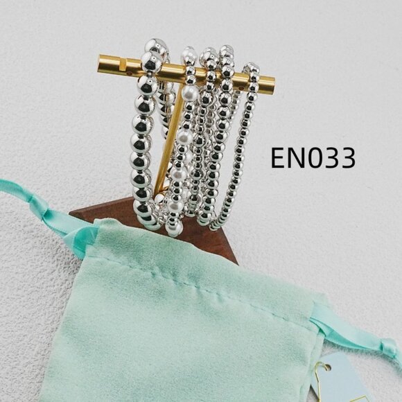 Enewton Platinum Bead & Pearl Five-Piece Bracelet Set - Picture 2 of 5